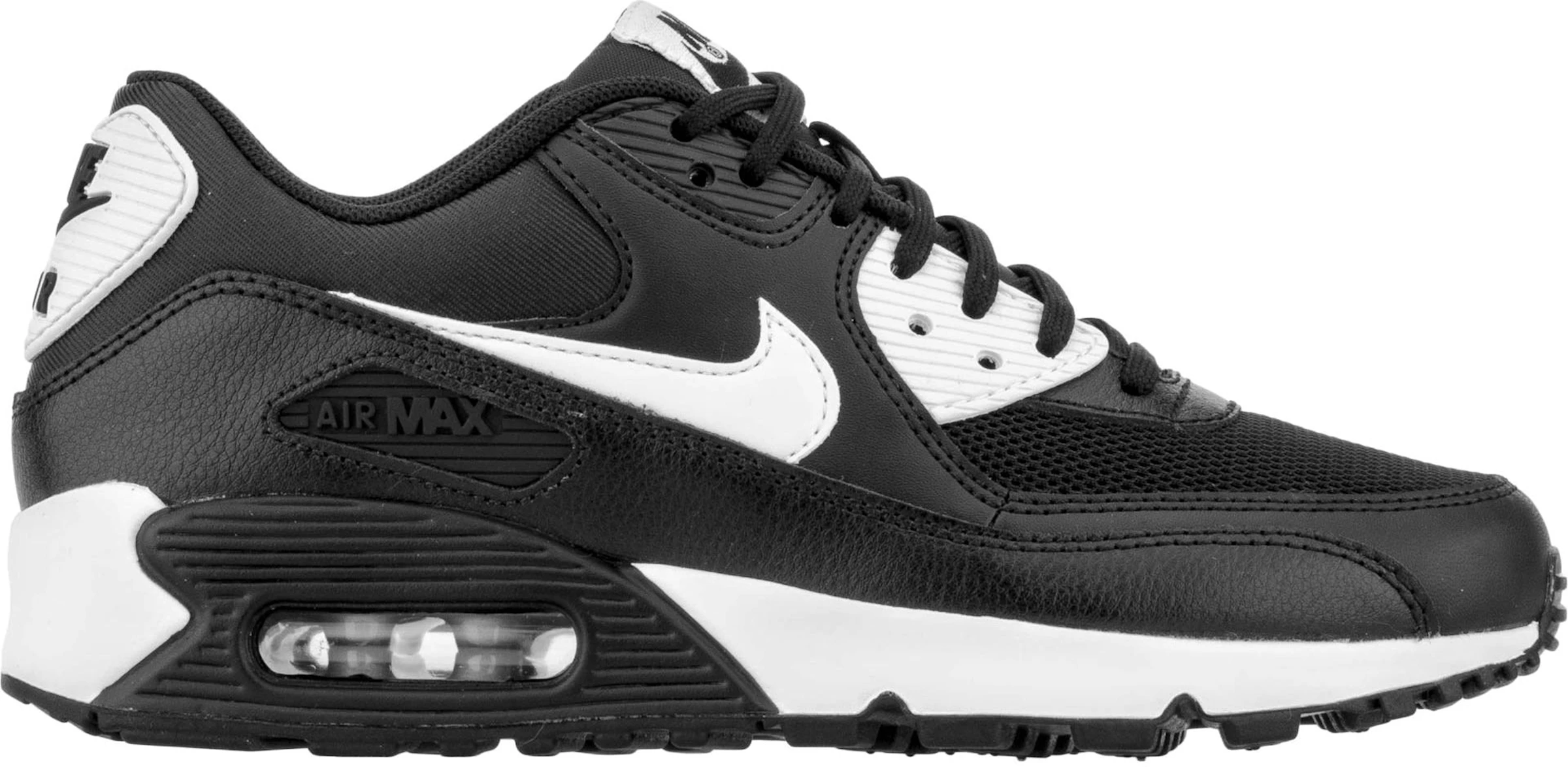 Dedos de los pies barril transacción Nike Air Max 90 Essential Black White (W) - 616730-023 - ES