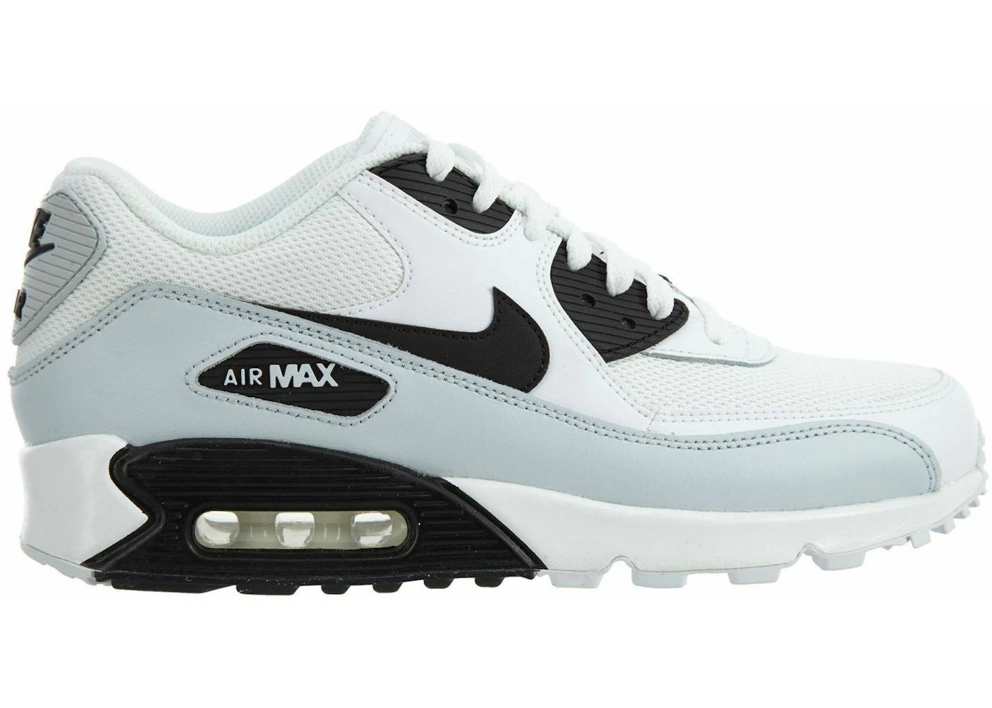 Fuera de servicio Tropical Cinemática Nike Air Max 90 Essential White/Black-Pure Platinum-White Men's -  537384-127 - US