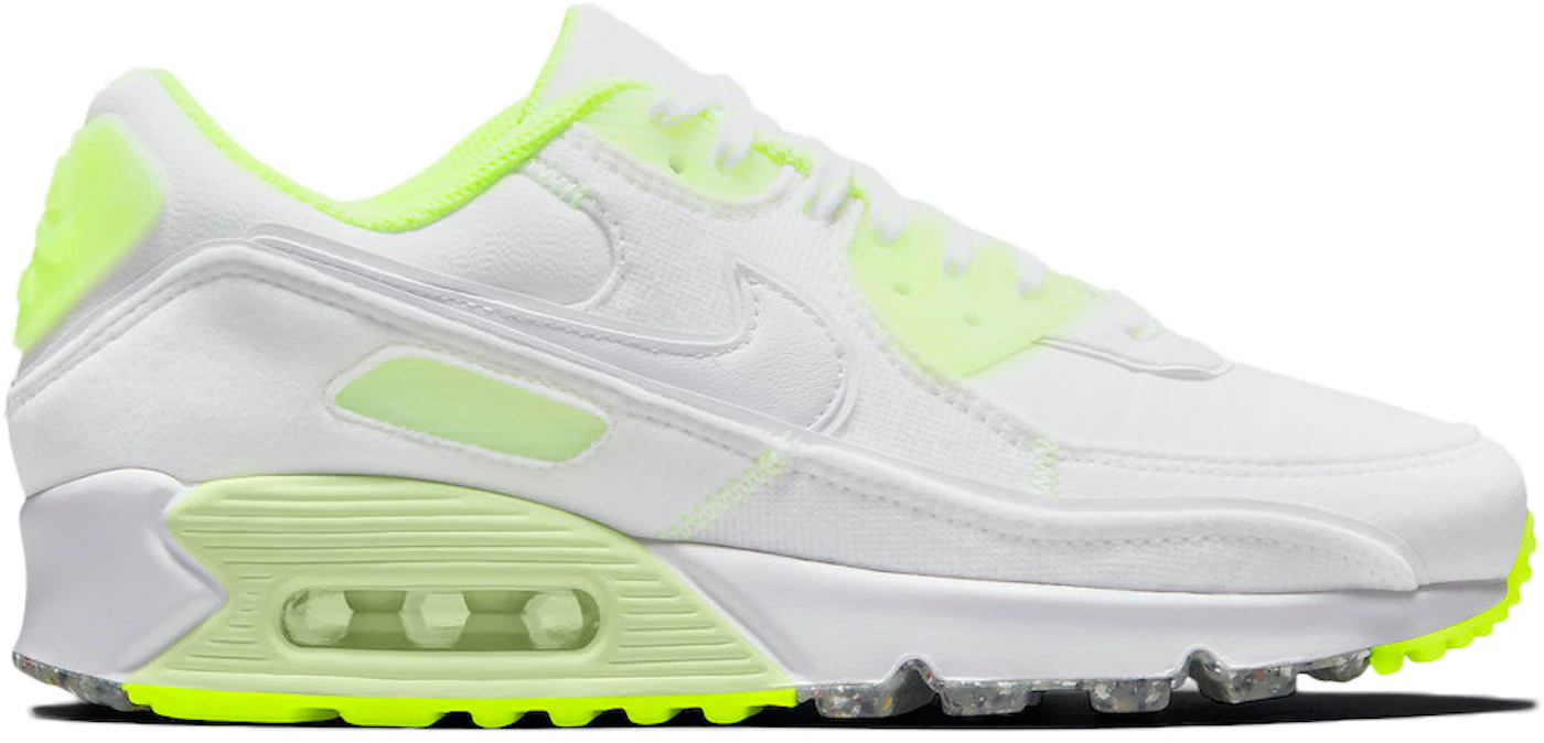 Nike Air Max 90 White/Champagne/Light Violet Women's Trainers in Various  Sizes