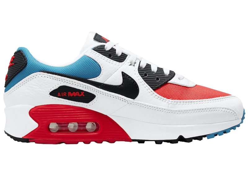 nike air max blue and red