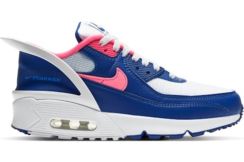 Nike Air Max 90 Flyease Deep Royal Blue Hyper Pink GS CV0526 101 JP