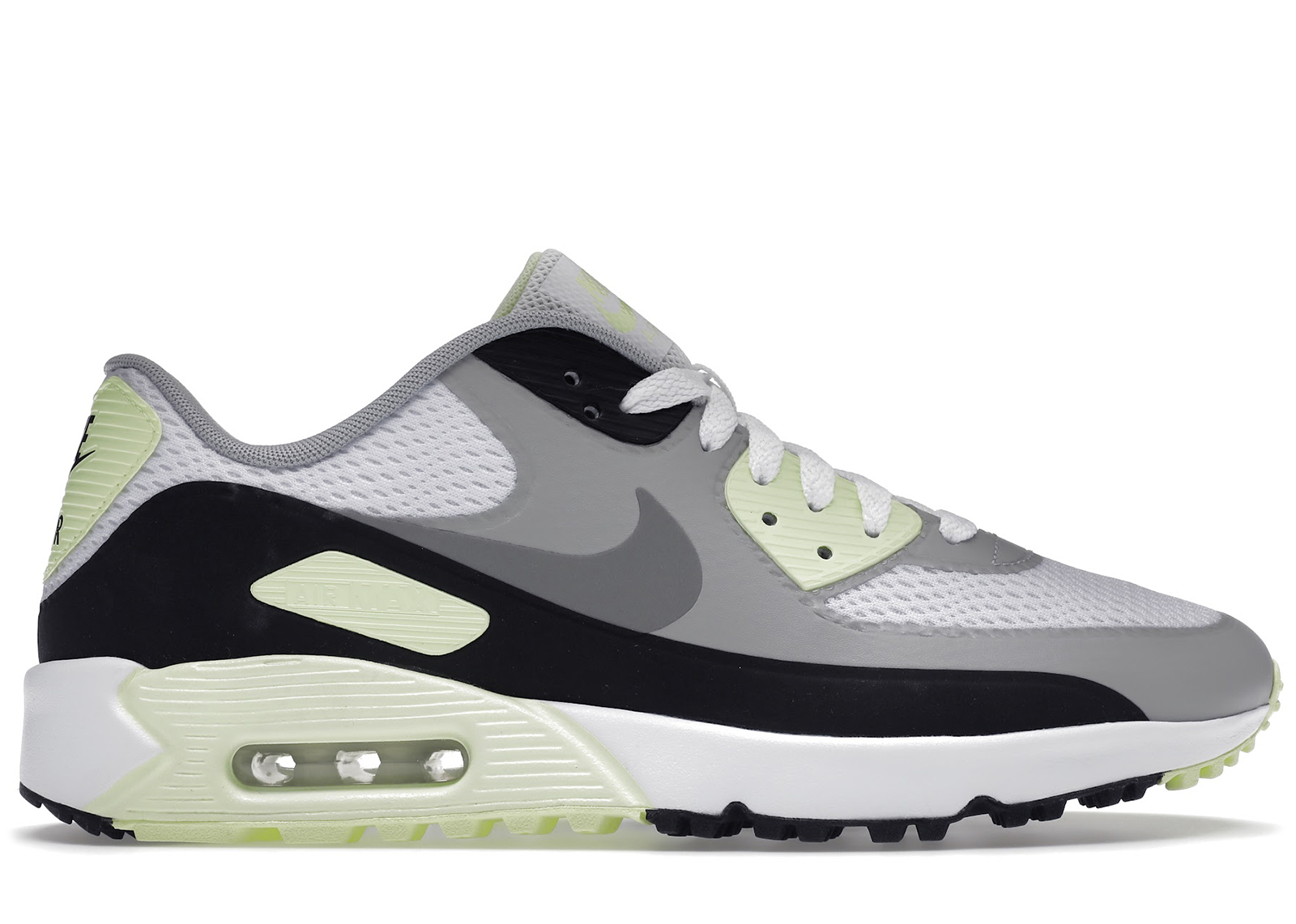 Nike Air Max 90 Golf White Particle Grey Barely Volt Men's