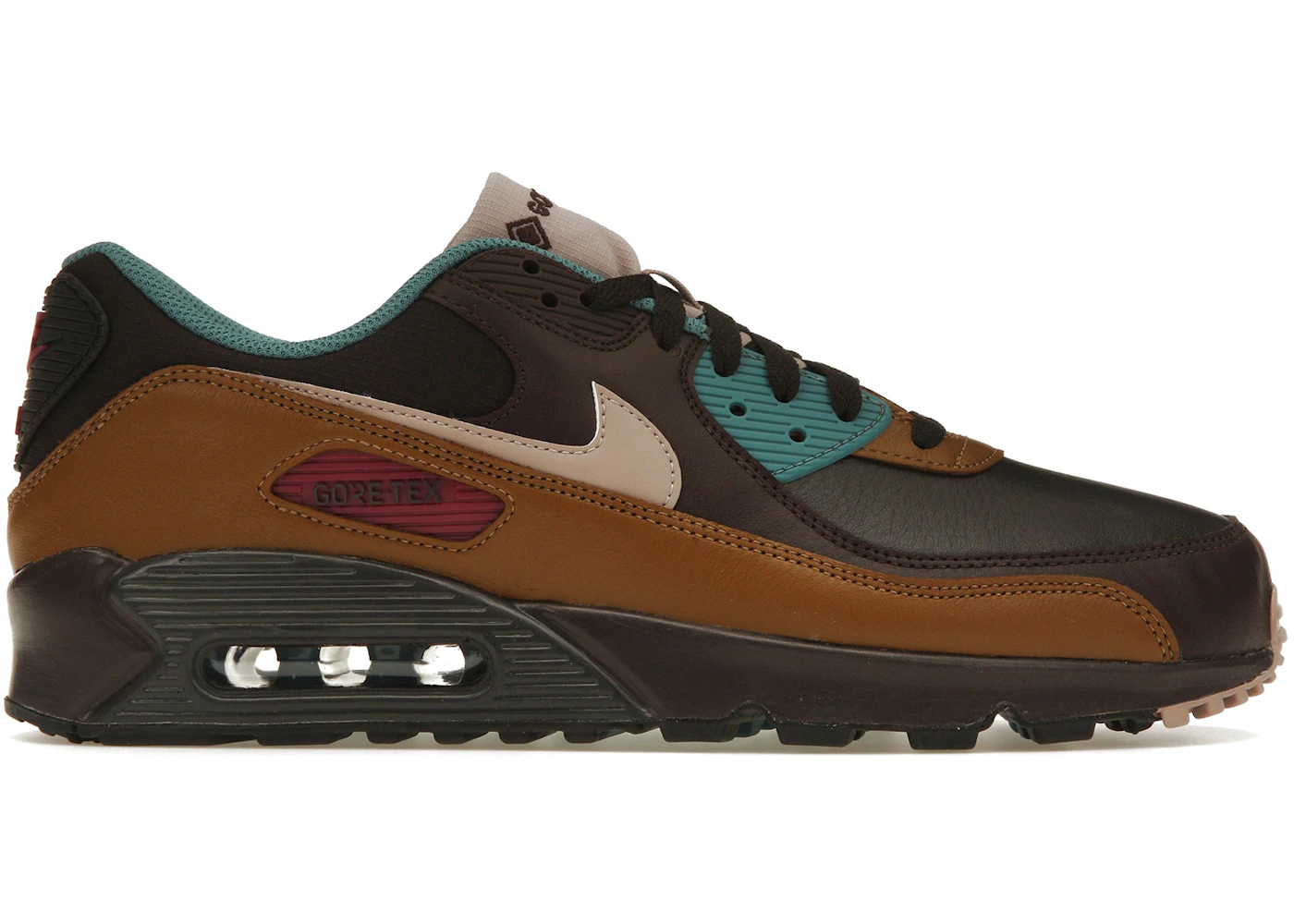 Nike Air Max 90 Gore-Tex Velvet Brown Men's DJ9779-200 US