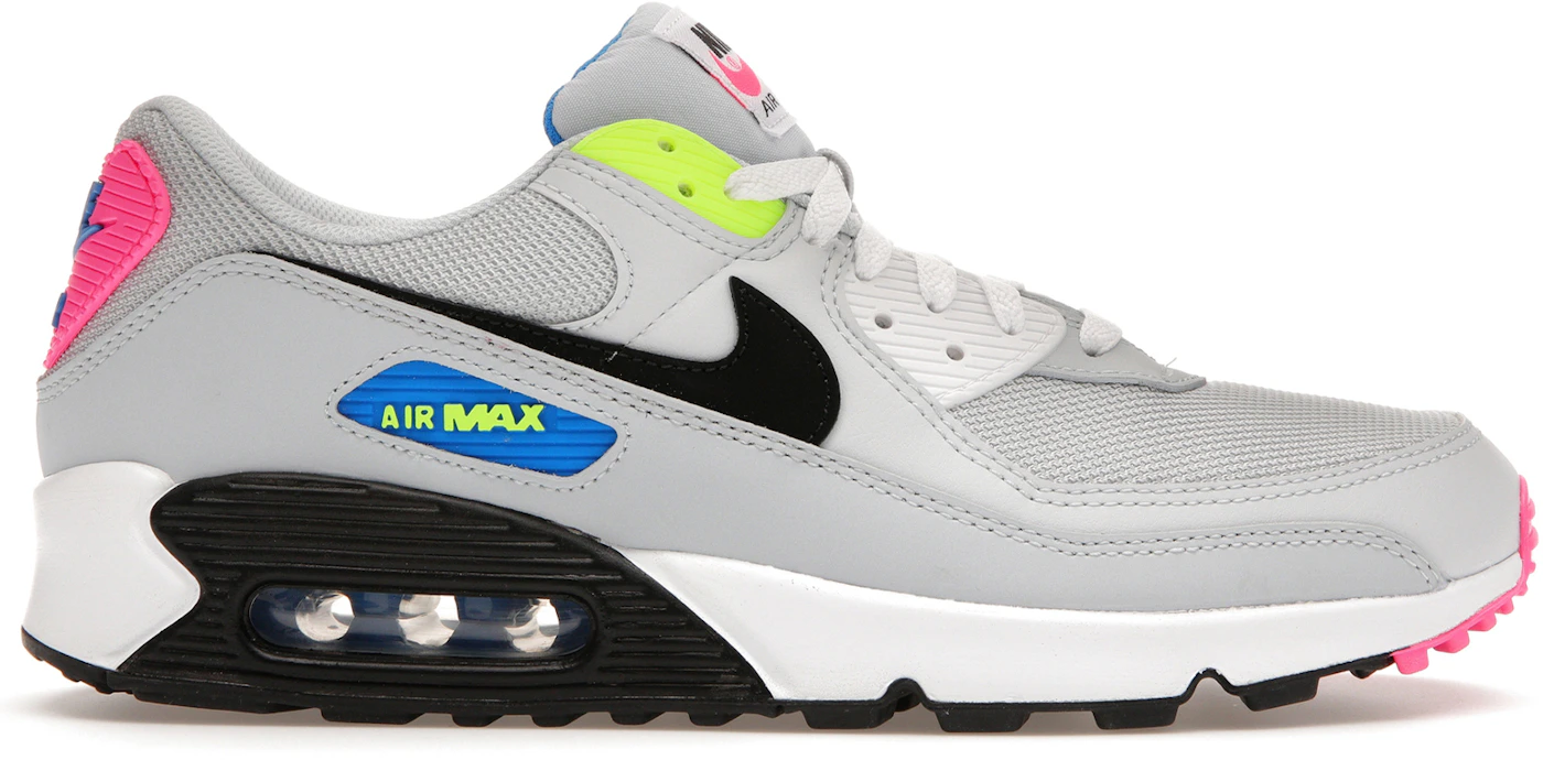 boerderij democratische Partij Amfibisch Nike Air Max 90 Grey Neon Men's - DZ4398-001 - US