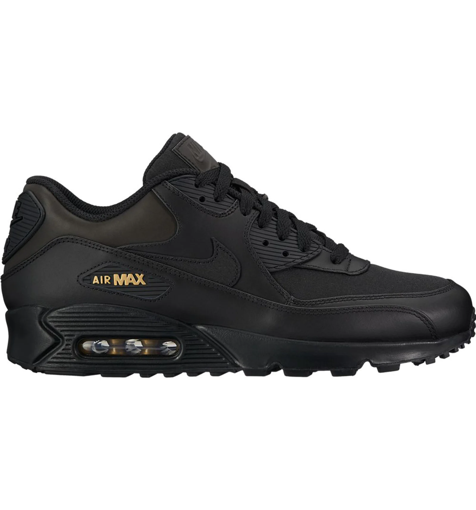 Air max deals 90 black reflective