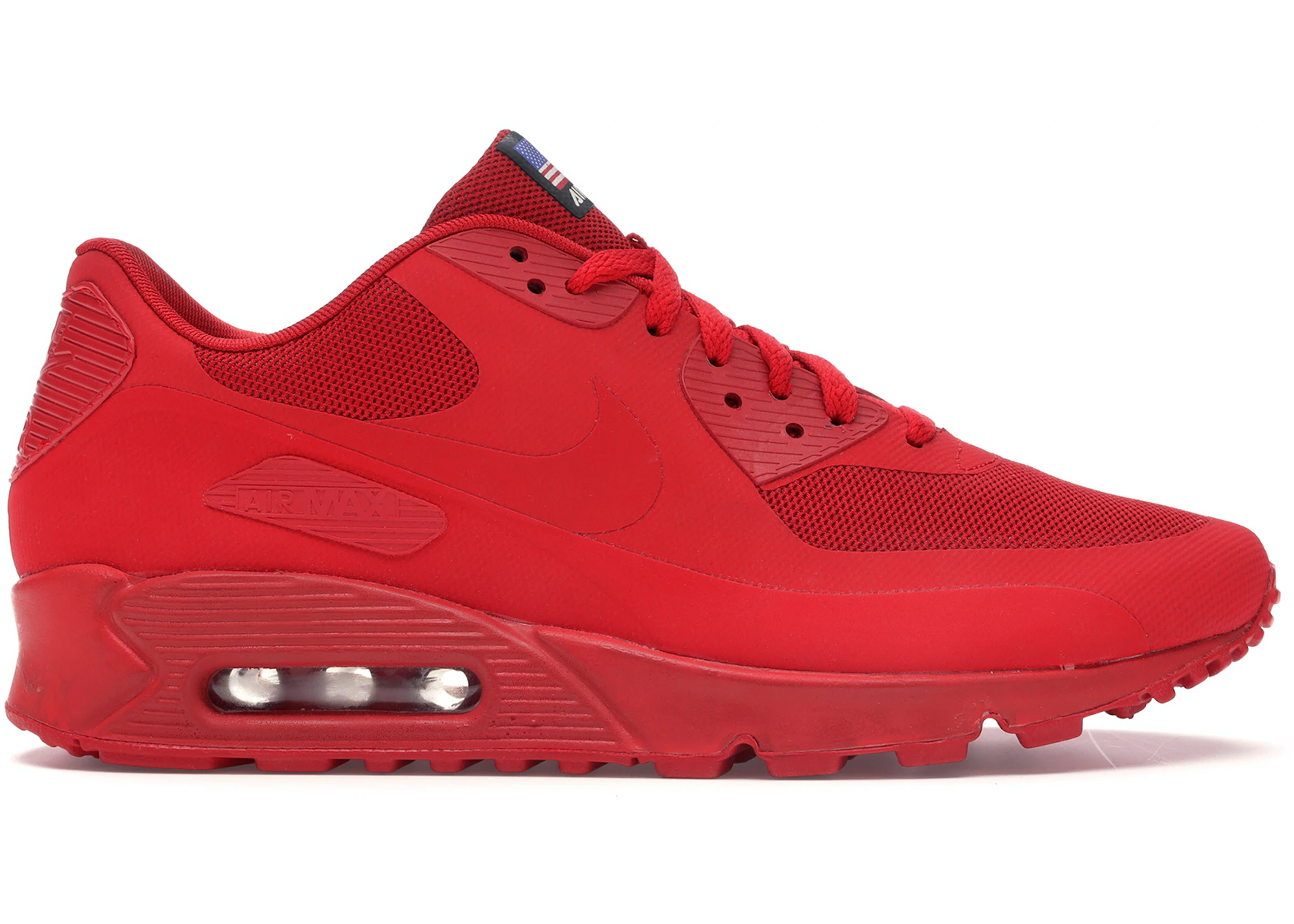 arma acero suelo Nike Air Max 90 Hyperfuse Independence Day Red - 613841-660 - ES