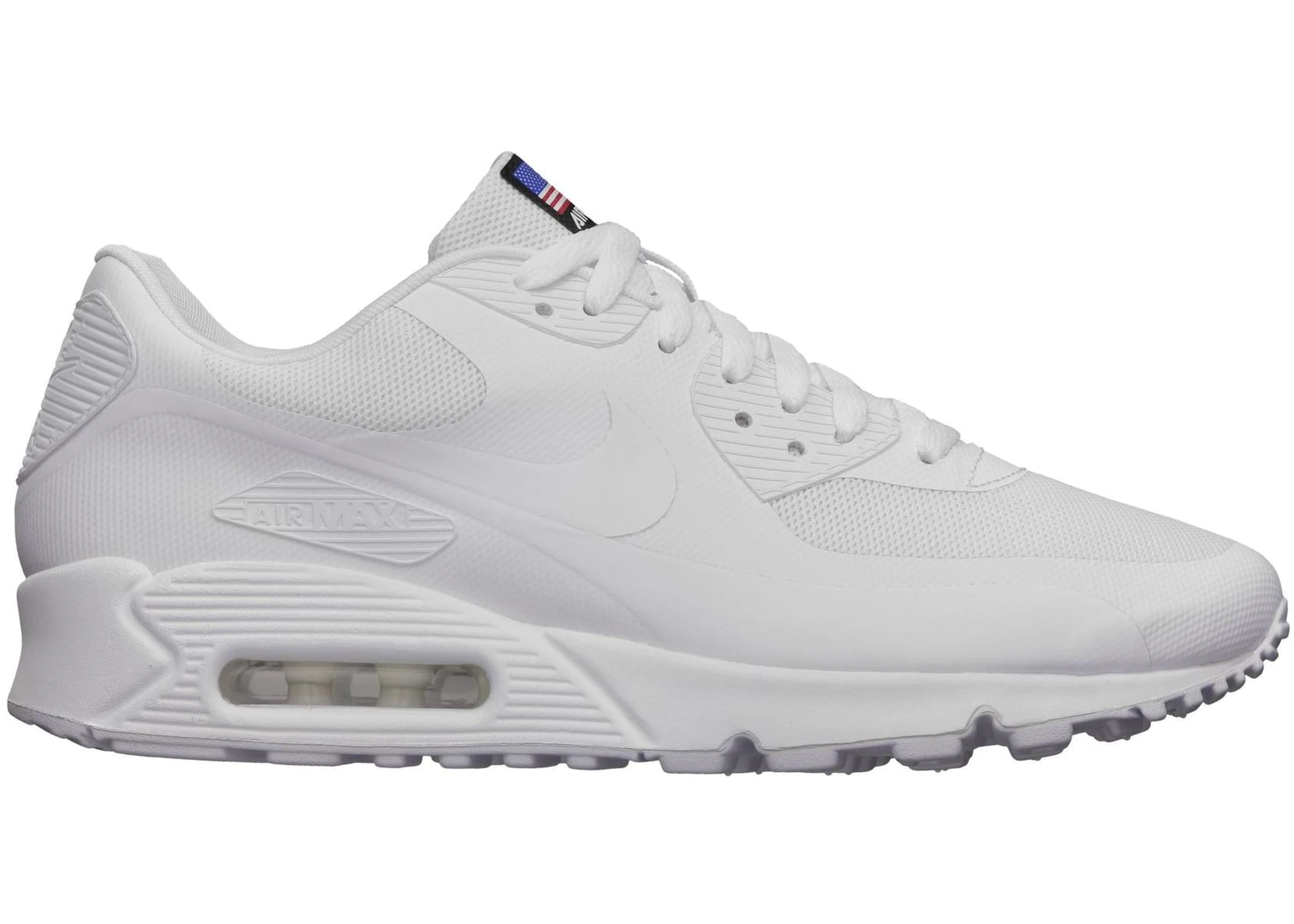 Cardenal Monumento Saltar Nike Air Max 90 Hyperfuse Independence Day White - 613841-110 - ES