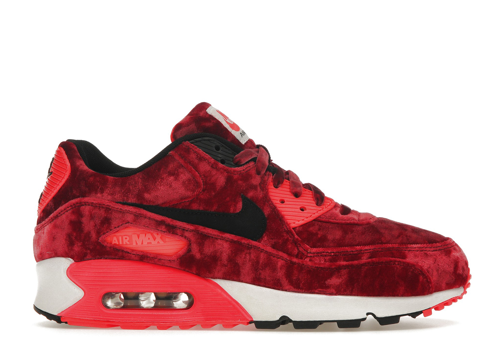 Nike Air Max 90 Infrared Velvet Women s 726485 600 US