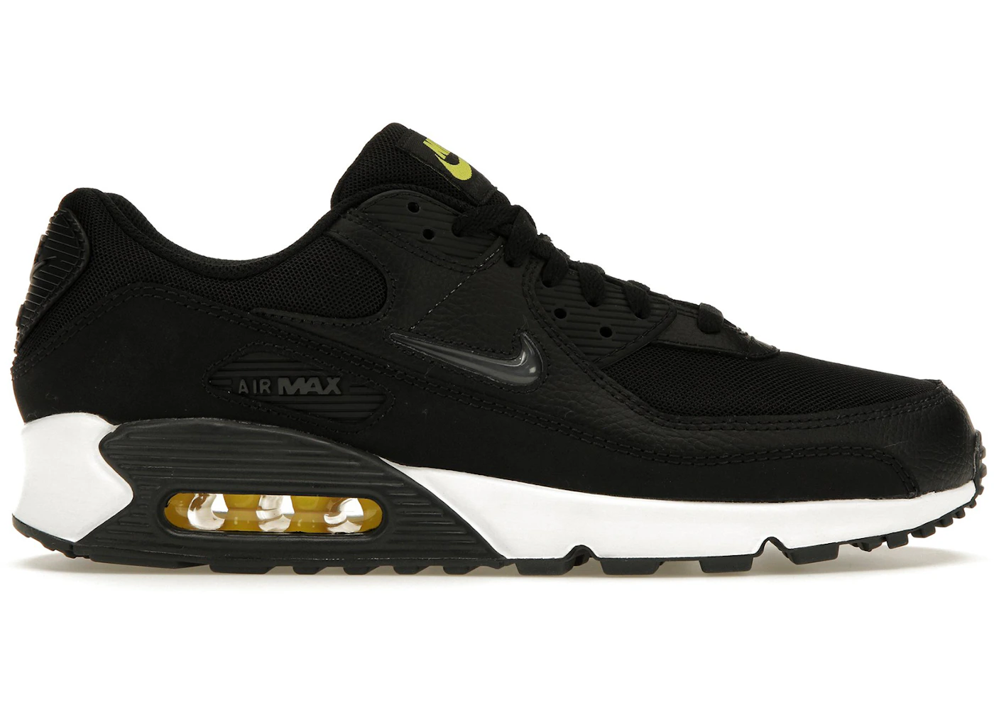 Sepatu Air Max Jewell Premium Black Nike Air Max 90 Jewel Swoosh