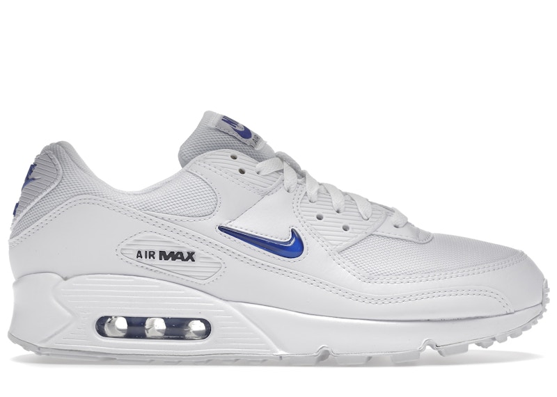 Nike Air Max 90 Jewel weiB konigsblau Herren DV3503 100 DE