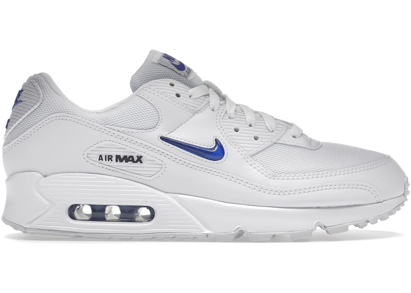 Nike Air Max 90 Jewel White Royal Men's DV3503-100 US