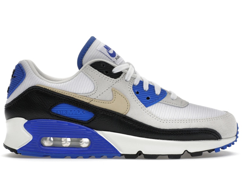 Blue and white nike air max 90 on sale