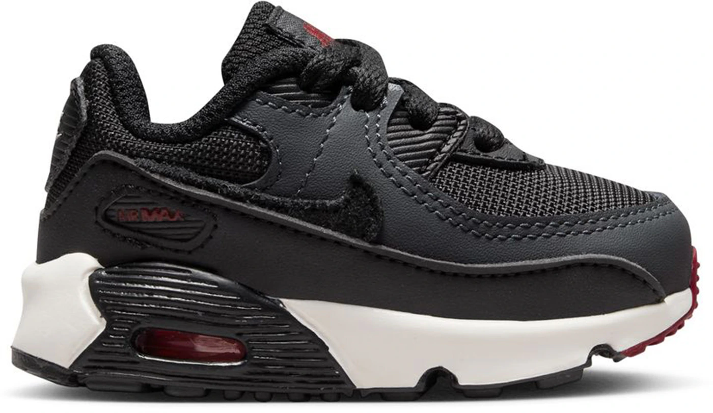 het ergste timer sjaal Nike Air Max 90 LTR Anthracite Team Red (TD) Toddler - CD6868-022 - US