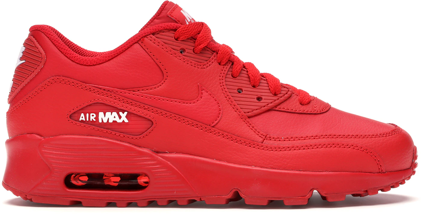 Nike Air Max 90 LTR Red (GS) Kids' - 833412-603 - US