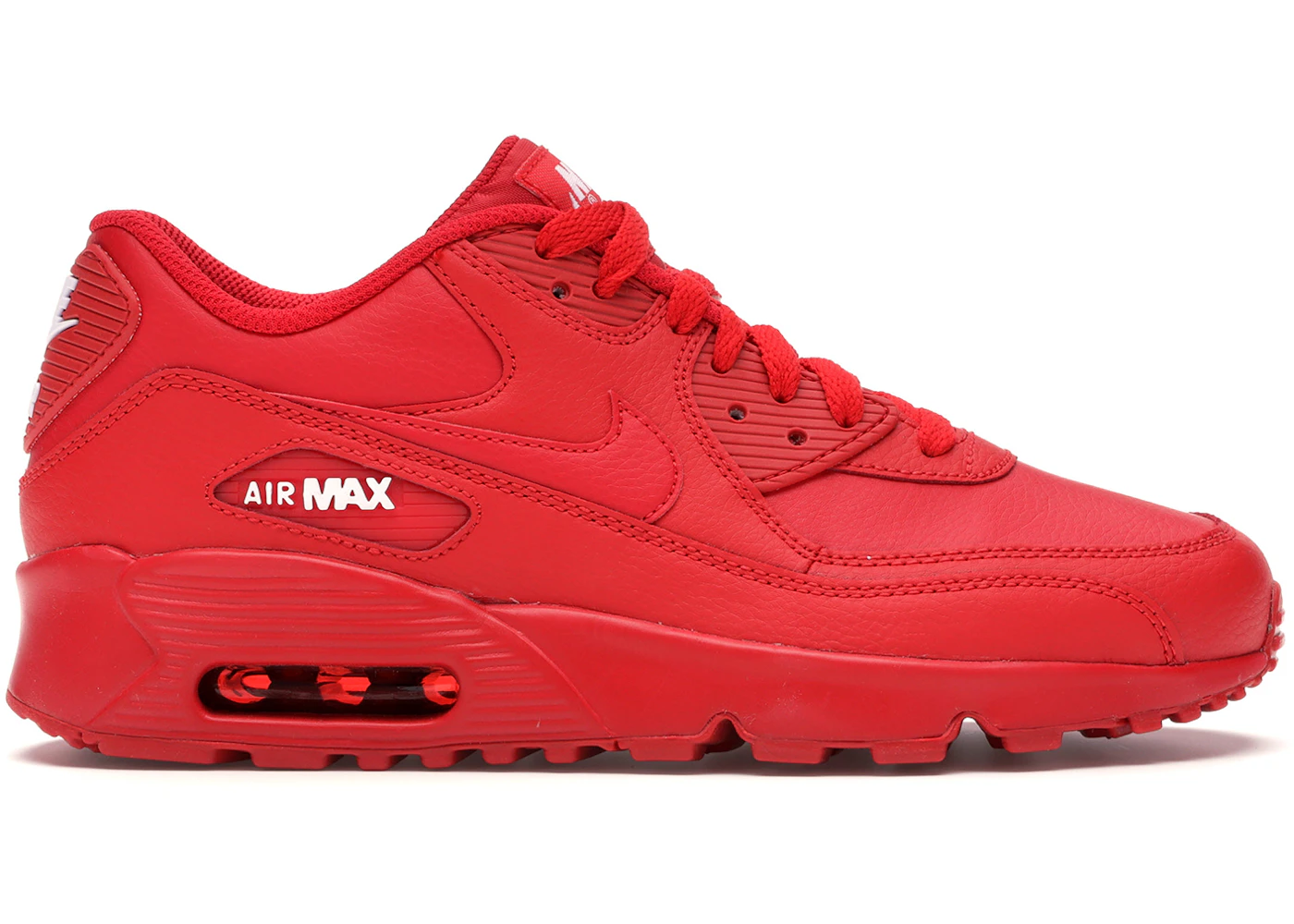Nike Air Max 90 LTR Red (GS) Kids' - 833412-603 - US
