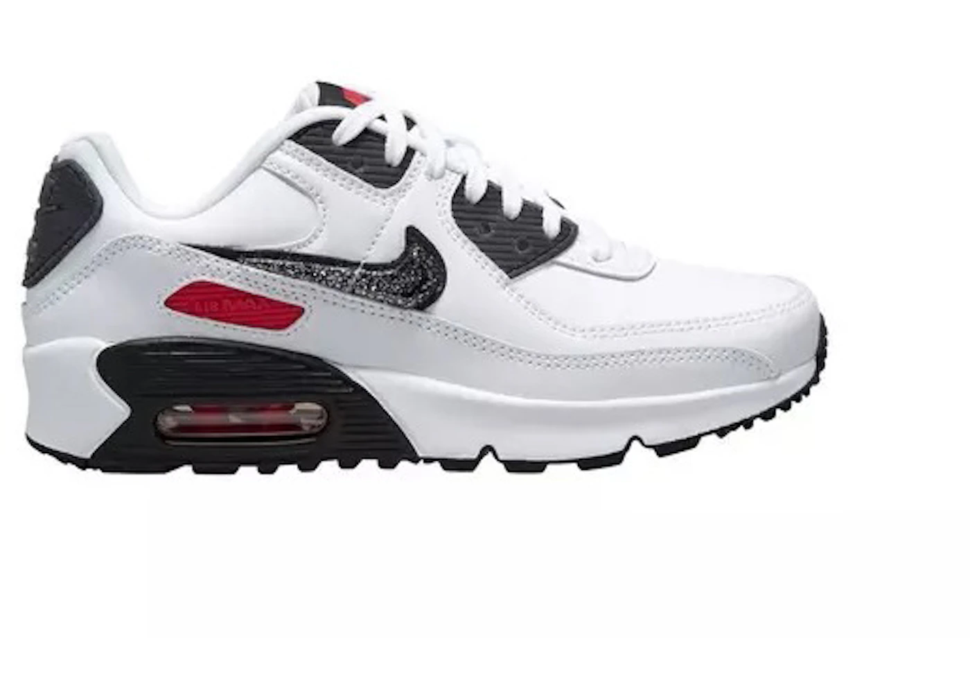 Nike air max 90 essential white marine red e amp; black Clearance