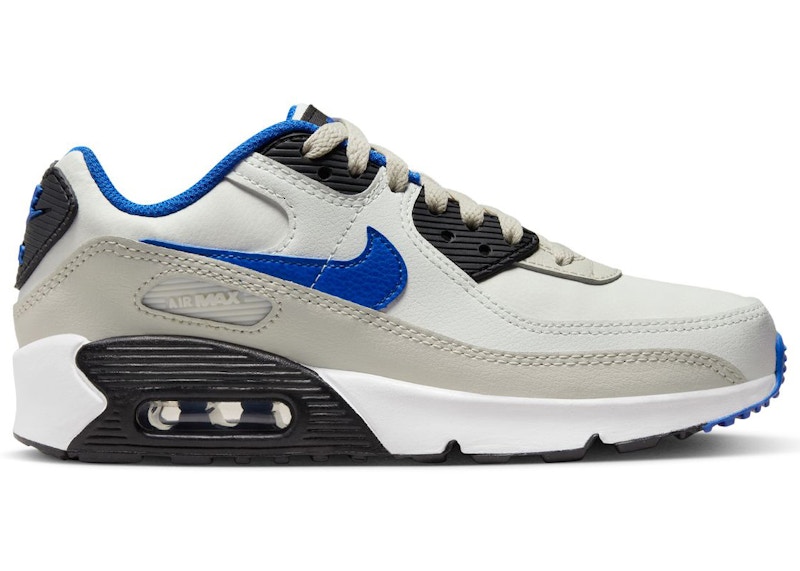 Nike Air Max 90 LTR White Racer Blue Light Bone (GS) Kids