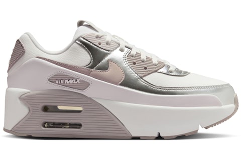 Nike Air Max 90 LV8 Summit White Vast Grey Metallic Platinum