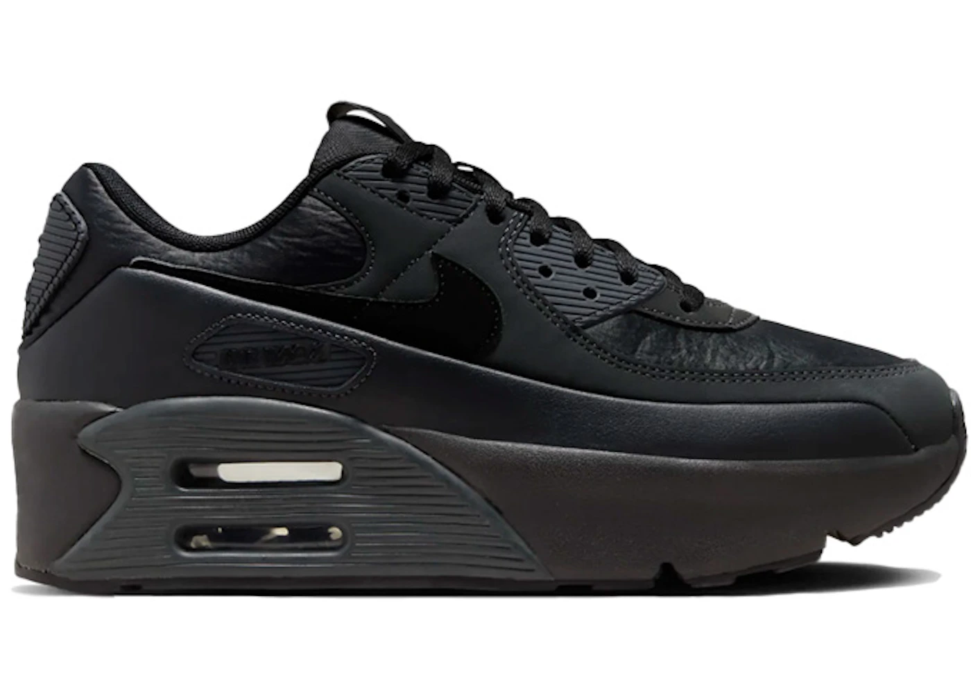 Nike Air Max 90 LV8 Triple Black (Women's) HF9415-001 US