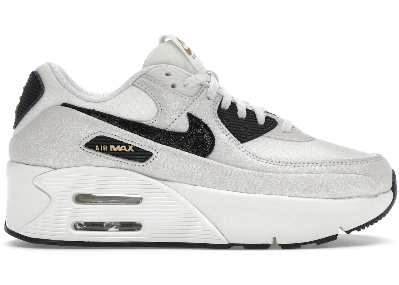 90 Lv8 Tenis Air Max Nike Mujer Nike Air Max 90 LV8 White Metallic