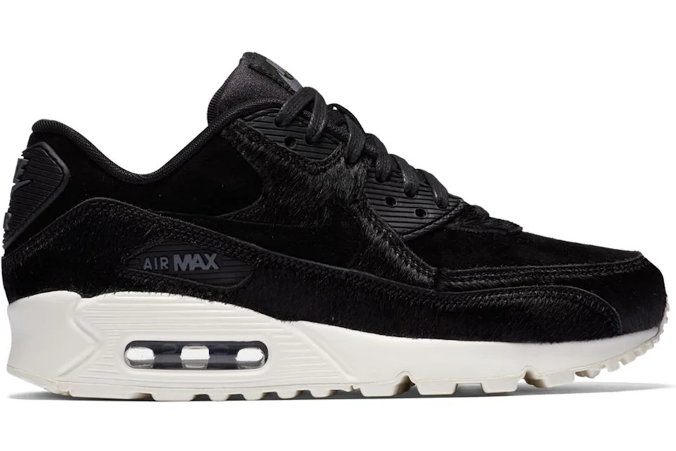 Nike Air Max 90 LX Black Pony Hair (Women's)