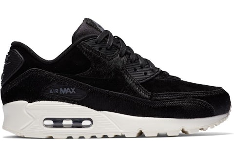 Nike Air Max 90 LX Negro Pony Hair (de mujer) 898512-006 US