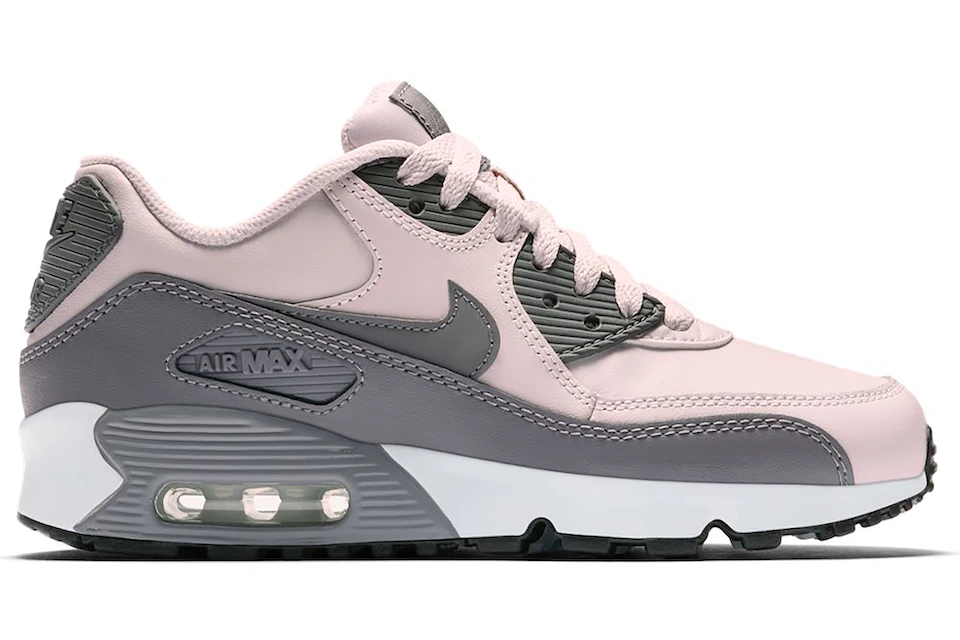 Nike Air Max 90 Leather Barely Rose (GS) - 833376-601