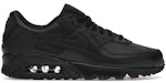 Nike Air Max 90 en piel negra monocromática