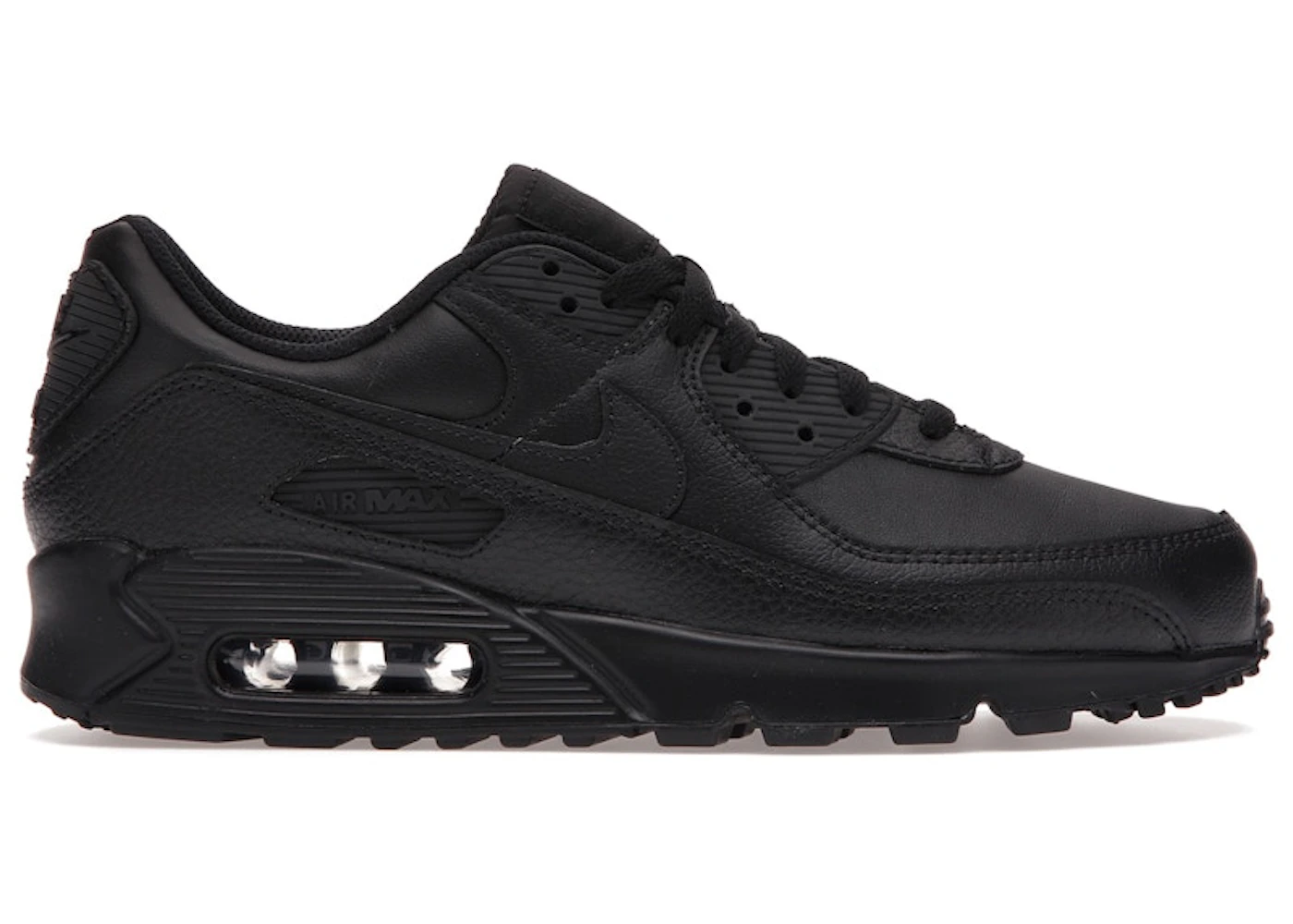 Nike Air Max 90 Leather Triple Black