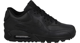 Nike Air Max Tavas Leather Triple Black 802611 002 JP