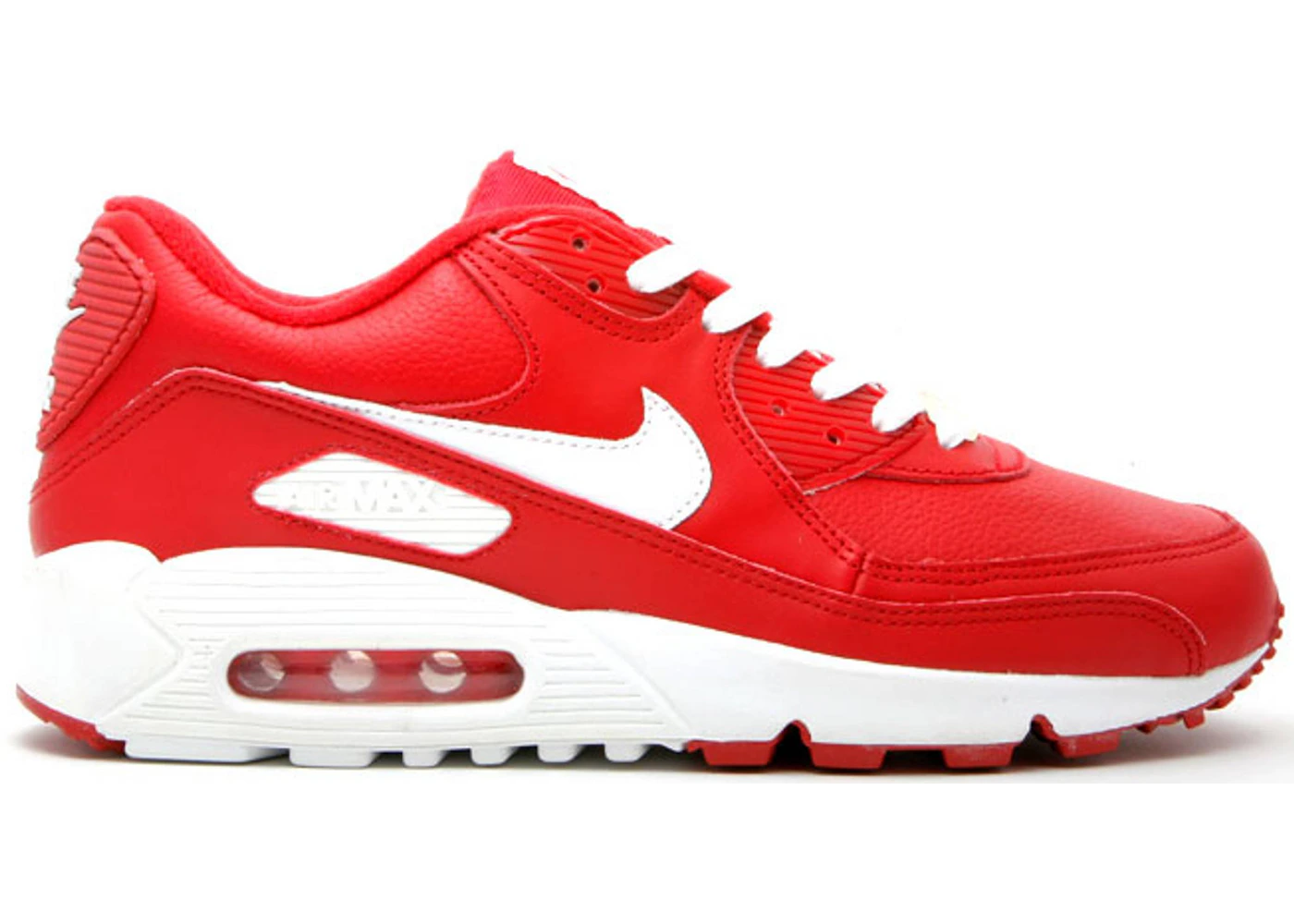 All red nike air max 90 womens hotsell