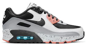 Nike Air Max 90 Leather White Turf Orange Speckled (GS)