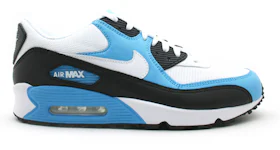 Nike Air Max 90 Leather White Vivid Blue