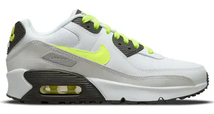 Nike Air Max 90 Leather Black Men's - 302519-001 - US