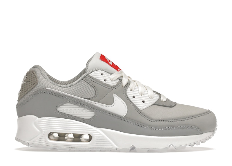 Nike air max 90 light grey sale