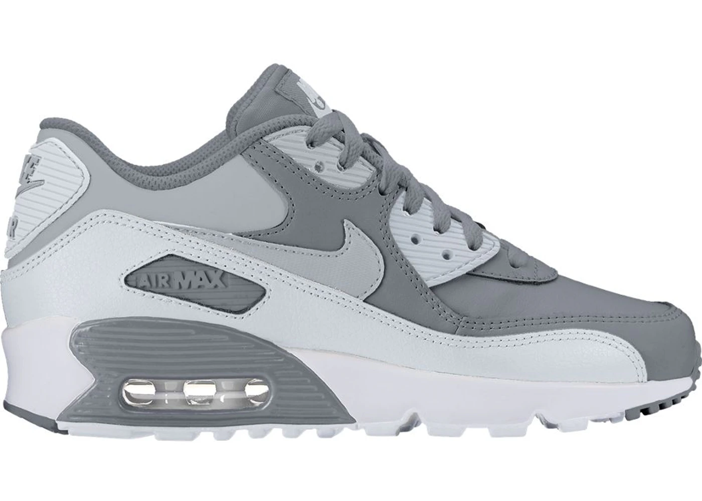 Nike Air Max 90 Ltr Cool Grey Wolf Grey GS 833412 013 DE