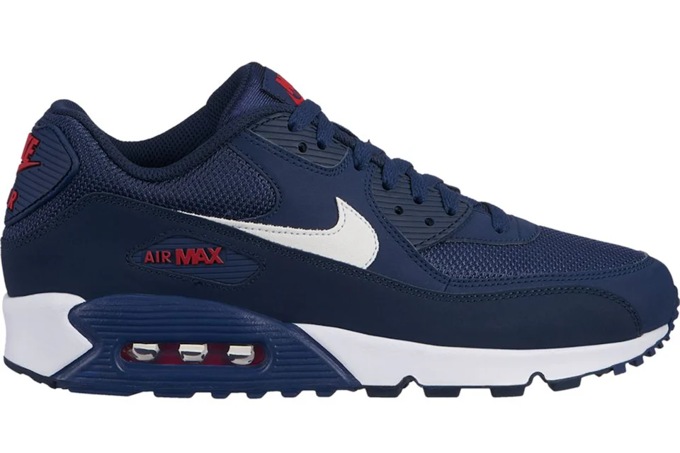 Air max 90 top university red white
