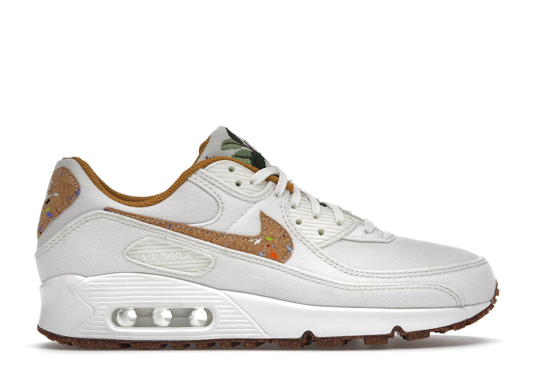 Pre-owned Nike Air Max 90 Natural Cork (women's) In Natural/white