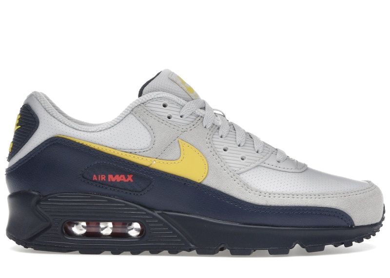 Nike Air Max 90 Neutral Grey Tour Yellow Men's - IF0670-001 - US