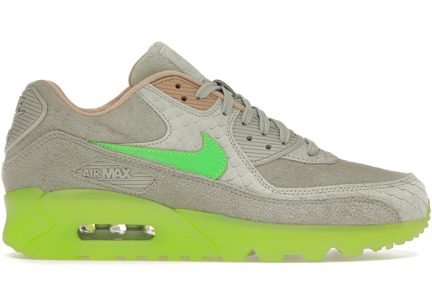 Nike air max grey green Clearance