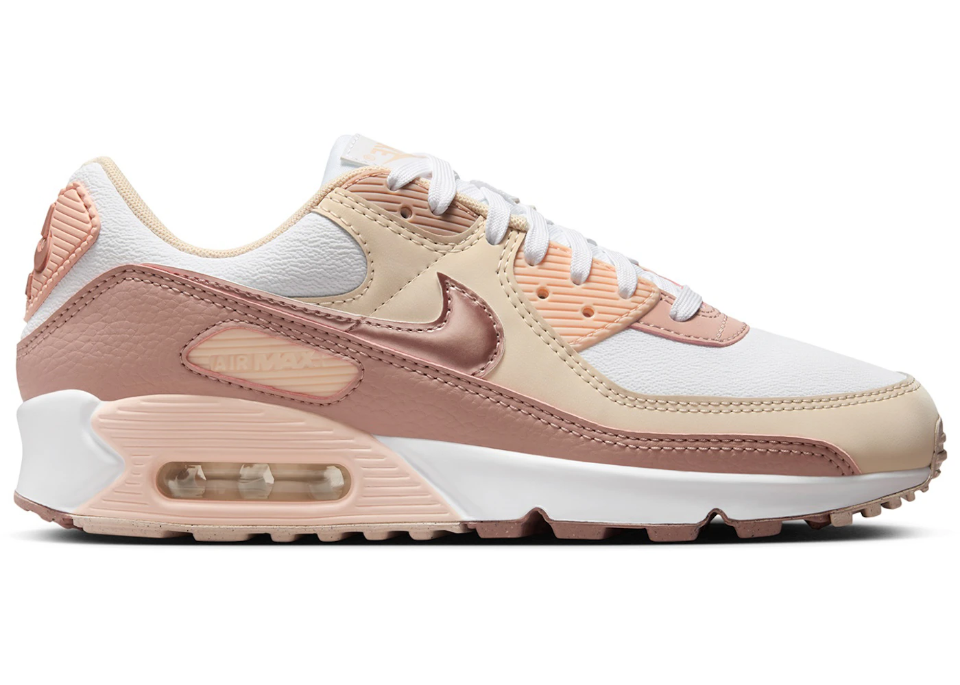Nike Air Max 90 Next Nature Premium Washed Coral Particle Pink