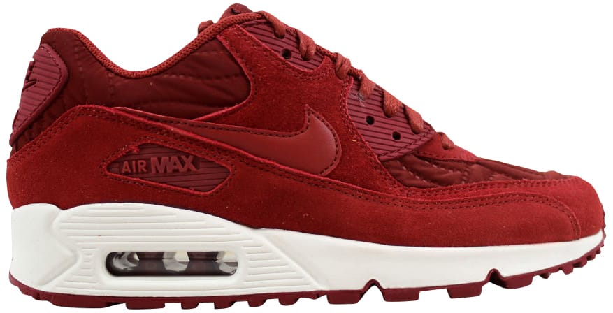 Dark red best sale nike shoes