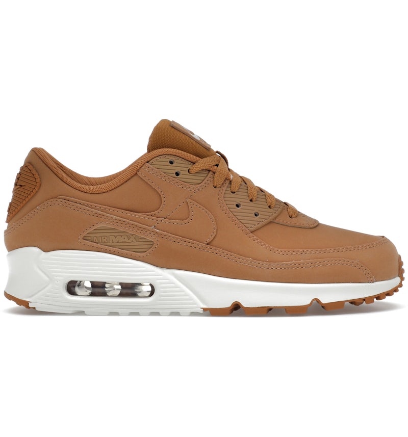 HOT Brown Nike Air Max Premium Flax Nike Air Max 90 Premium