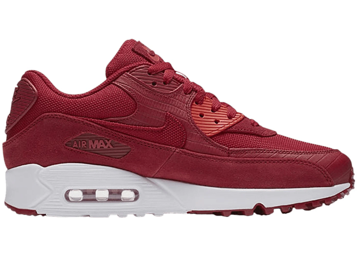 Nike air max 90 premium gym red Clearance