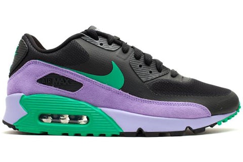 Nike Air Max 90 Premium Hyperfuse Black Stadium Green Purple Men's