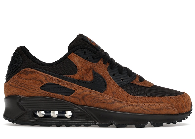 Nike Air Max 90 Premium Light British Tan Velvet Brown