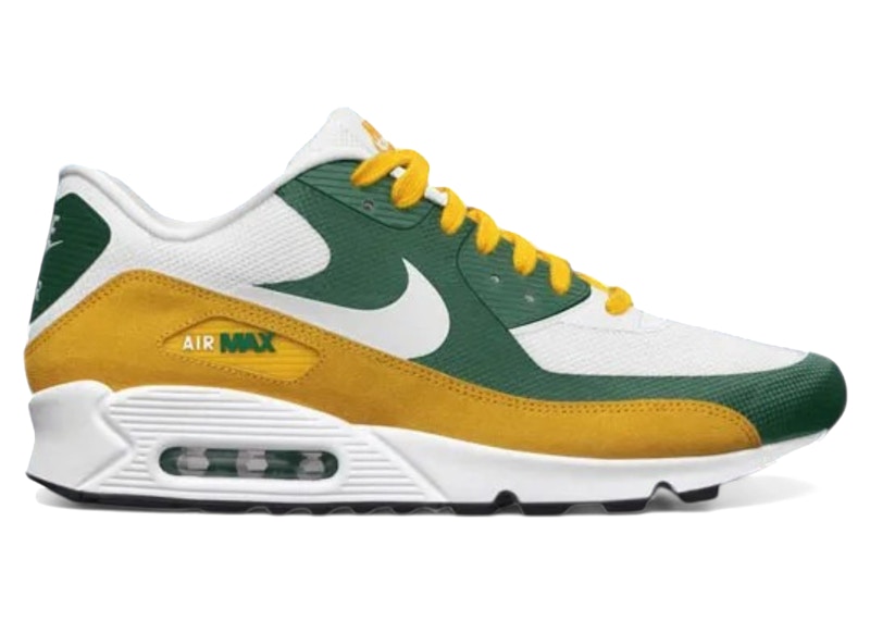 Nike Air Max 90 Premium NFL Green Bay Packers Men's - 542051-112 - US