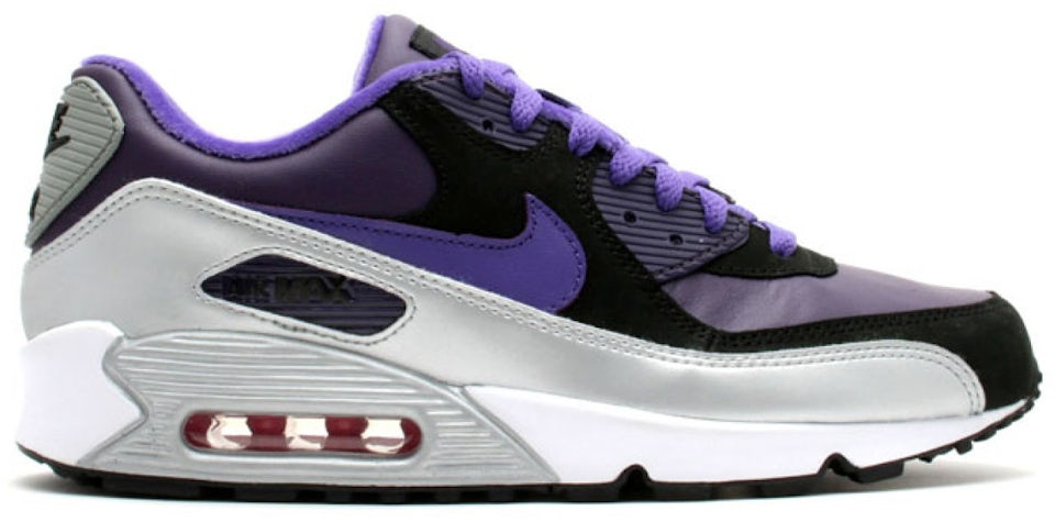 Nike Louis Vuitton Air Force 1 Low Virgil Abloh - Purple DUSK/METALLIC Silver Shoes - Size 18 - Met Silver / Black-Dark Purple D