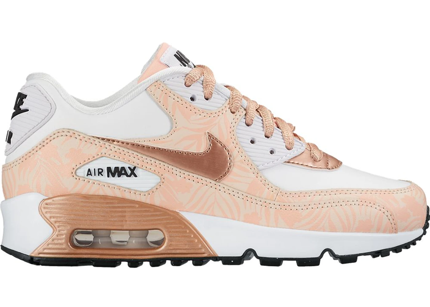 Nike air max 90 87 online Thea Print abrikoos