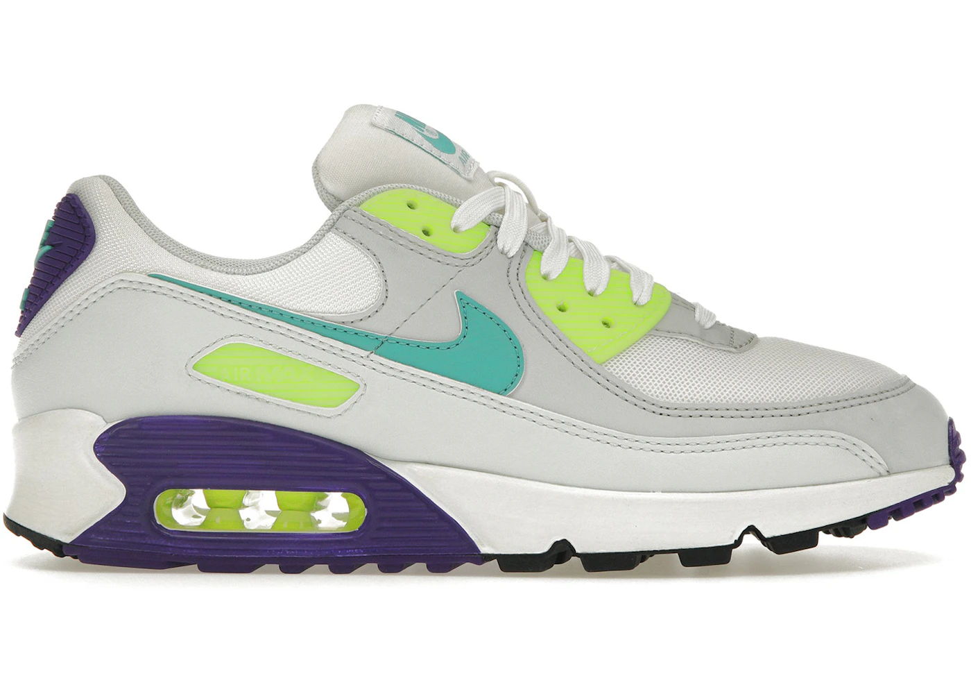 Nike Air Max 90 Pure Platinum Washed Teal (Women's) DH5072-100 US